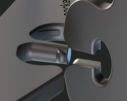 Interlocking hinges