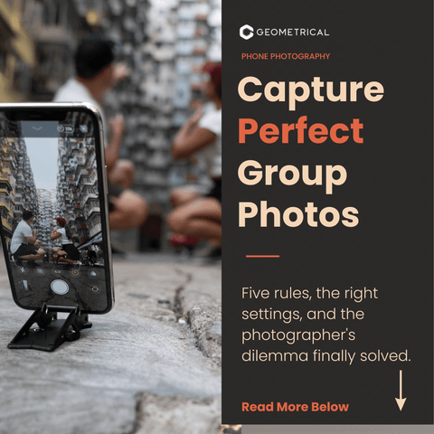 Capture Perfect Photos With the Whole Group - Geometrical Pocket Tripod