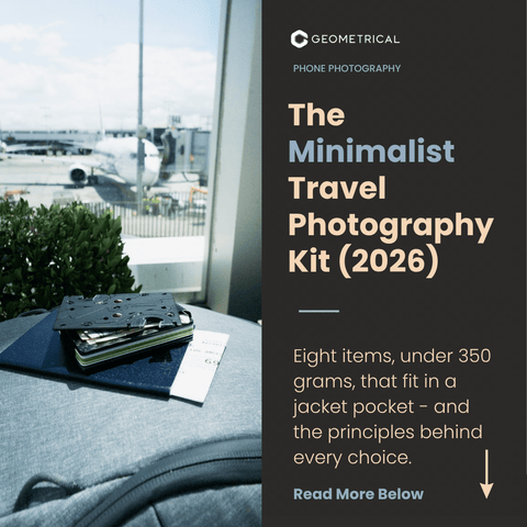 The Minimalist Travel Photography Kit (2026) - Geometrical Pocket Tripod