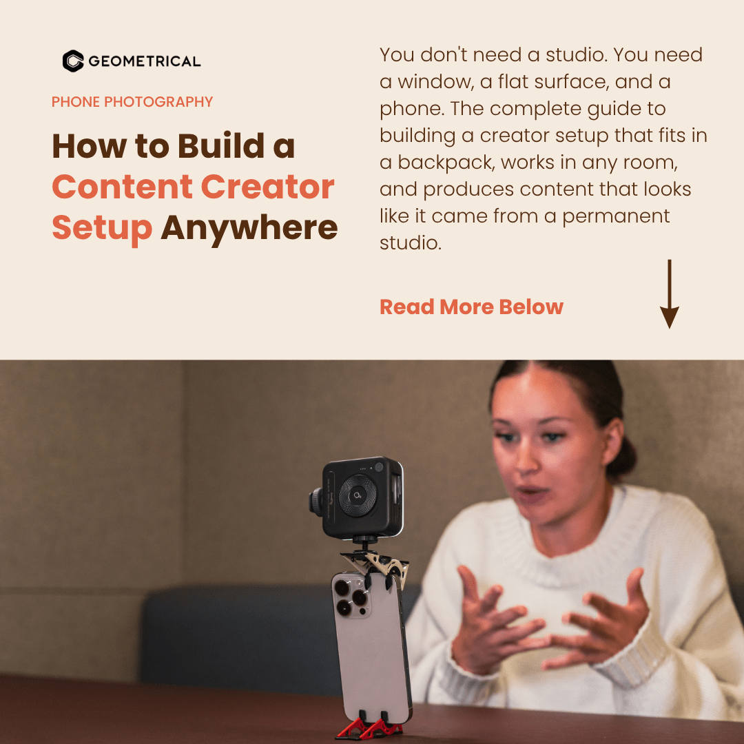 How to Build a Content Creator Setup Anywhere (Dorm, Apartment, Hotel
