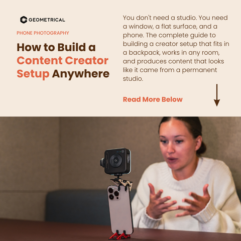 How to Build a Content Creator Setup Anywhere (Dorm, Apartment, Hotel Room)