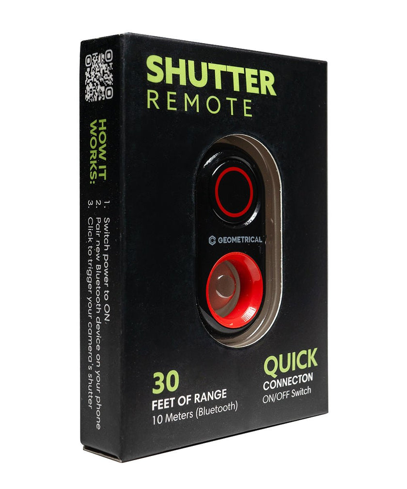 Remote Shutter Module Bluetooth Shutter Remote – Geometrical Pocket Tripod