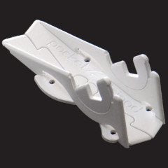 Early white 3D-printed Pocket Tripod prototype