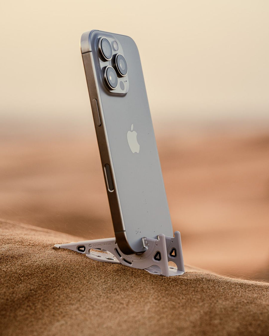 Pocket Tripod pitched on a dune face