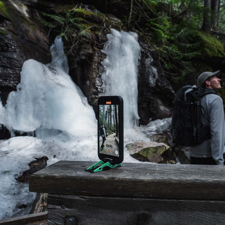 Pocket Tripod in a canyon