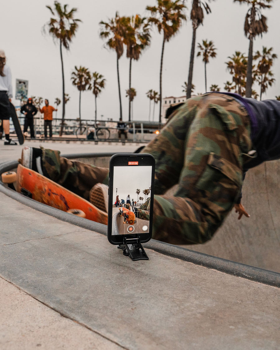 Shooting from the lip of the bowl