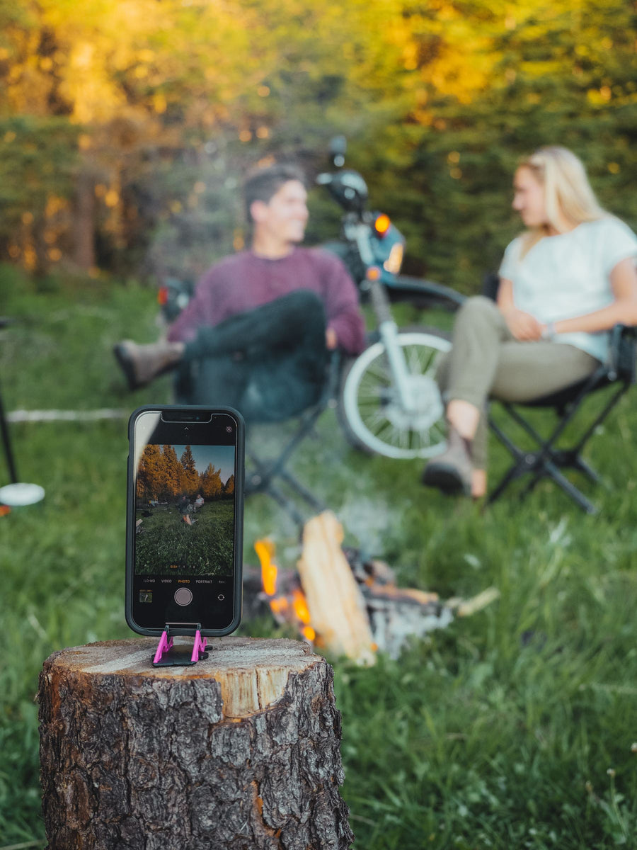 Autumn campsite