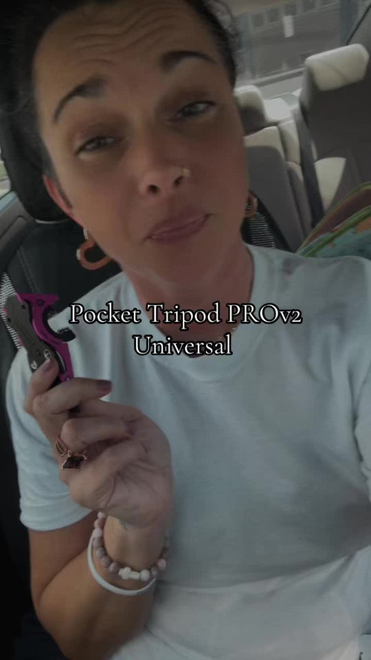 Pocket Tripod review posted on TikTok by @mzstacee83