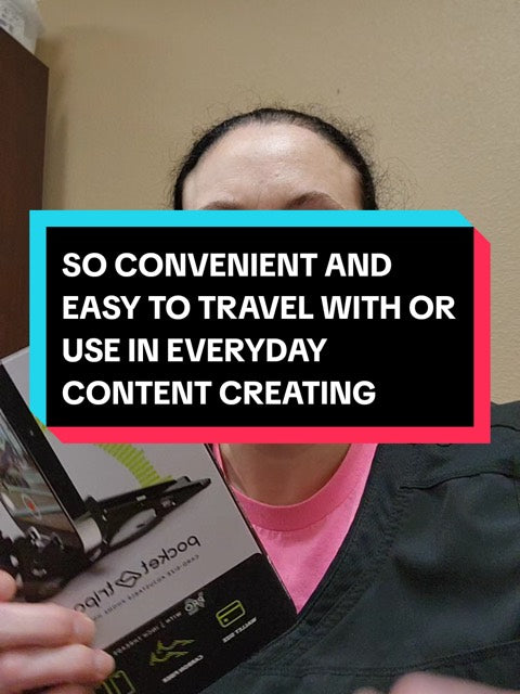 Pocket Tripod review posted on TikTok by @rebecca2251979
