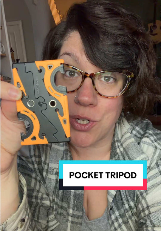 Pocket Tripod review posted on TikTok by @thelinzytaylor