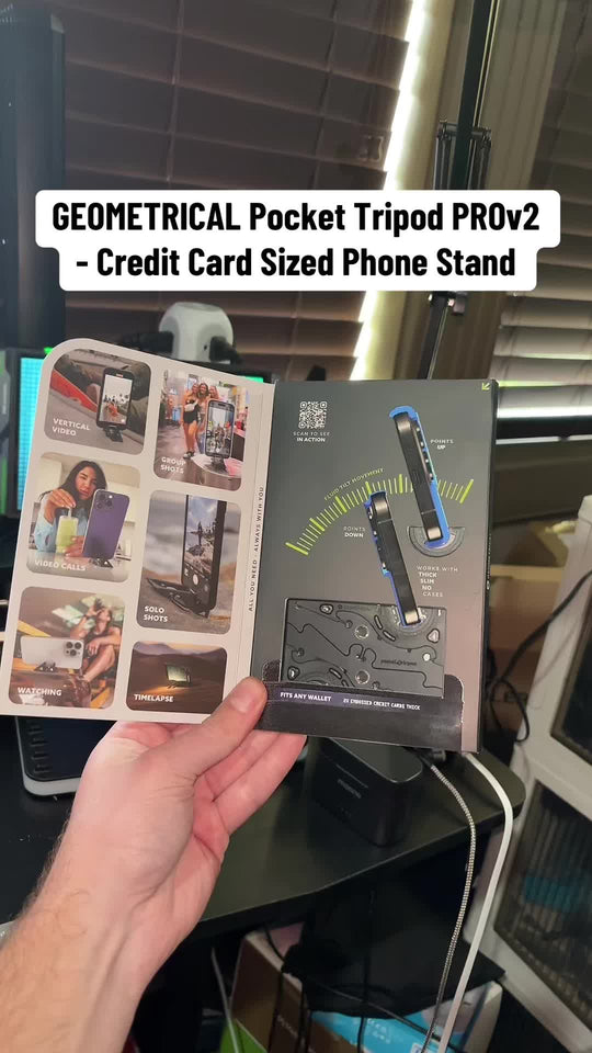 Pocket Tripod review posted on TikTok by @ttstechdealz